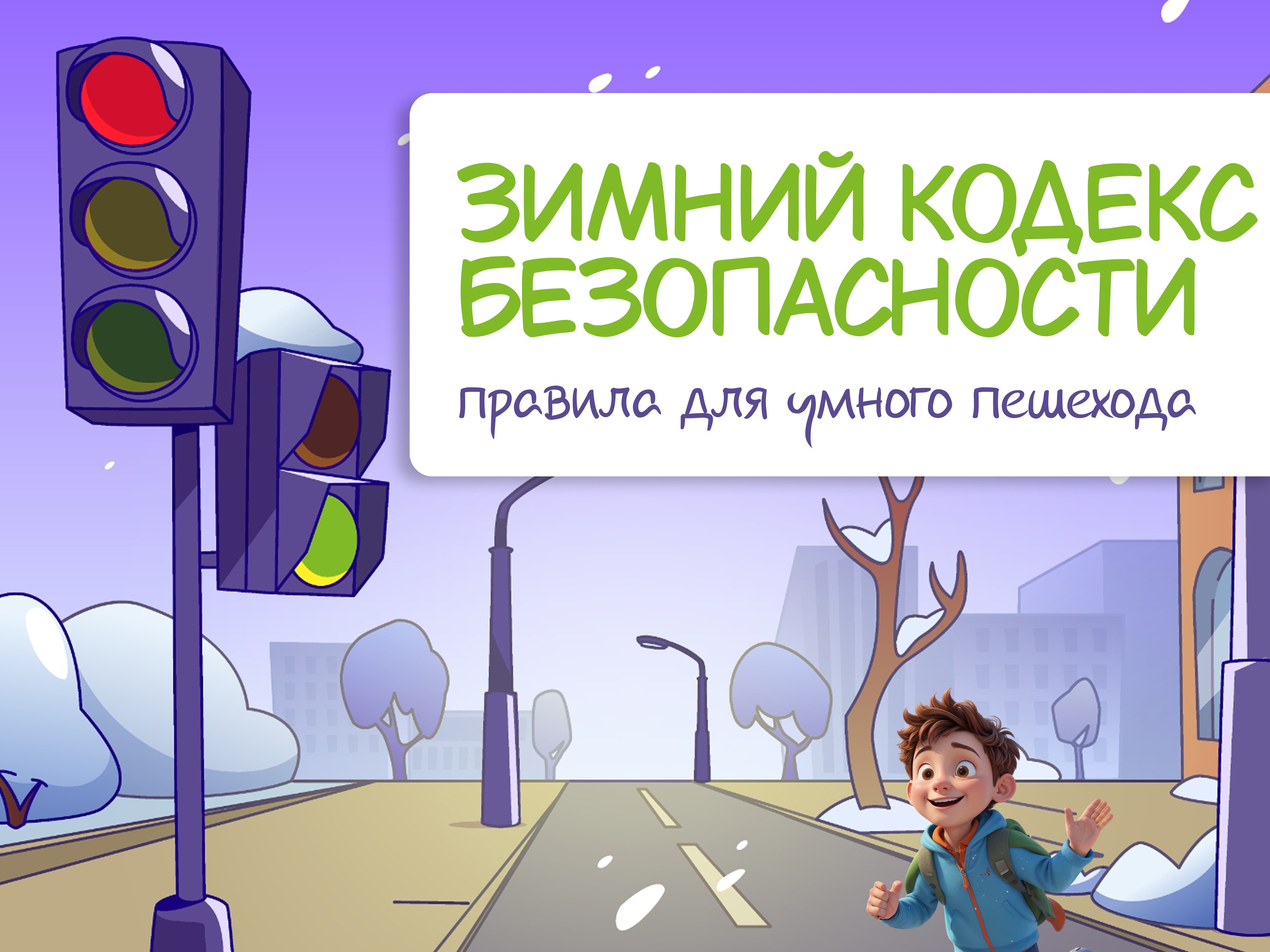 Правила поведения на зимней дороге Правила поведения на зимней дороге